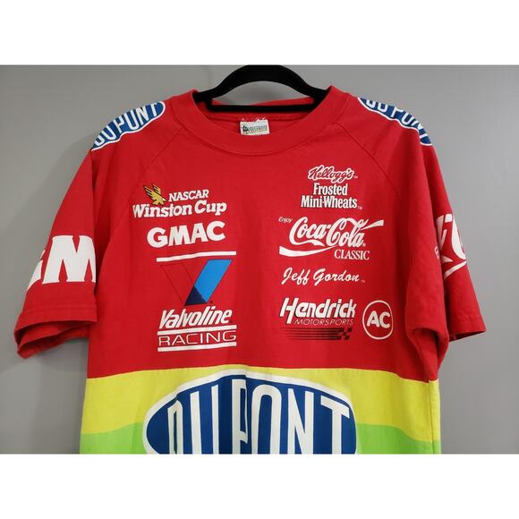 Vintage Jeff Gordon T-Shirt Dupont Motorsport Traditions Size large Nascar - Picture 2 of 5
